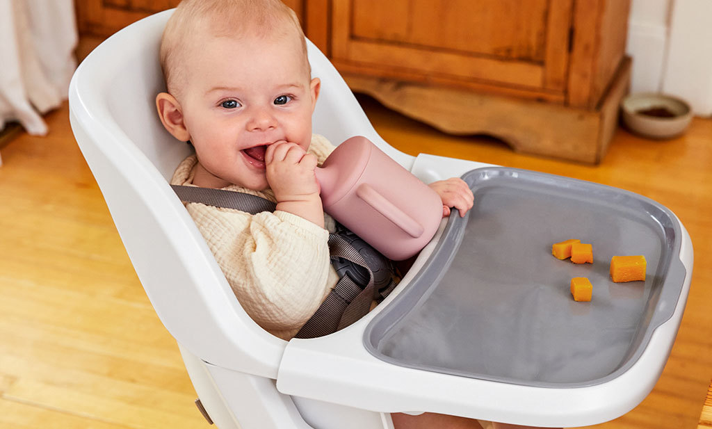 Baby's eerste vaste voeding: de introductie van allergenen. Vaste voeding introductie en voeding met een hoog allergie gehalte