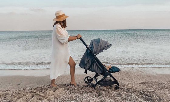 Metro+ kinderwagen strand reizen