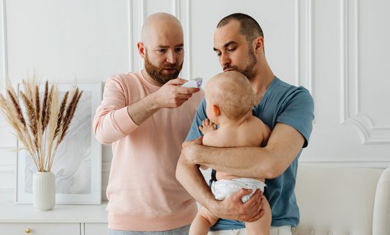 Ziekte bij baby hoesten