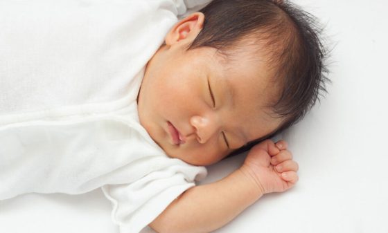 Baby slaap pasgeborene