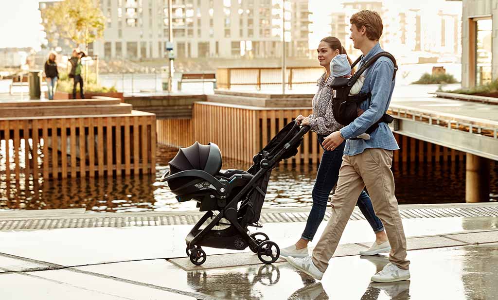 Gemakkelijk reizen met een pasgeborene met de Metro+ Buggy