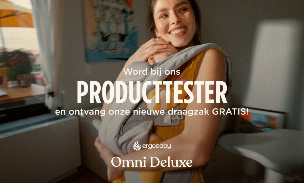 Producttester Draagzak Ergobaby