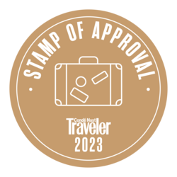 Condé Nast Traveler 2023 badge